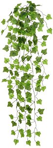 Planta Artificial Folhagem Hera Pendentes Real Toque X160 Verde 95cm